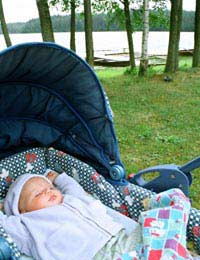 Pram Stroller Travel System Safety